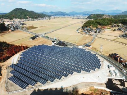 Solar power plants with output under two megawatts