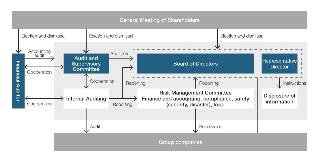 Corporate governance structure