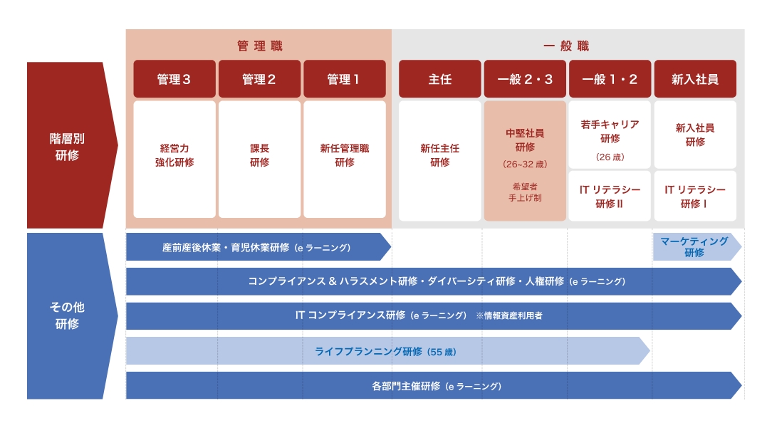 HD主催研修体制図